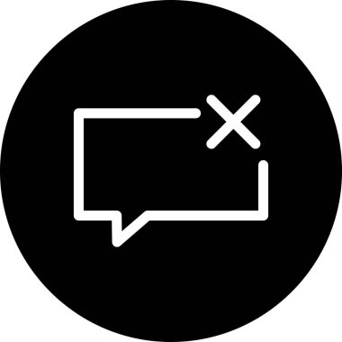 Posta Gönderilmeyen vektör simgesi 