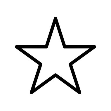 Beyaz arkaplanda en sevilen düz simge