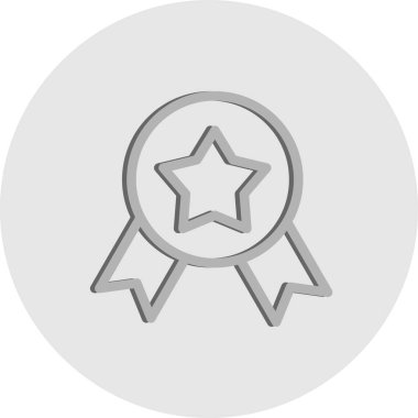 ödül simgesi vektör illüstrasyonu