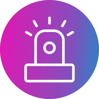 Vektör Araba Işığı simgesi