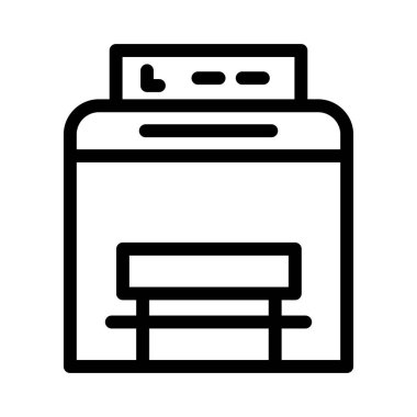 vektör Otobüs Durdurma simgesi 