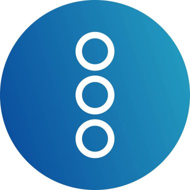  Beyaz arkaplanda vektör Menüsü düz simgesi