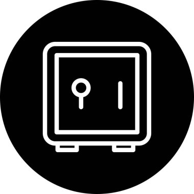 güvenli simge vektör illüstrasyonu