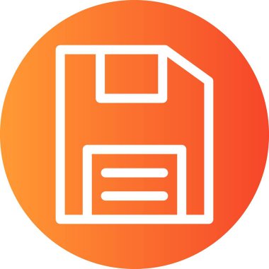 vektör Bellek Kartı simgesi 