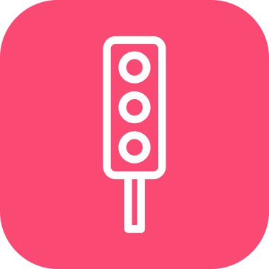  vektör Sinyal Işığı simgesi 