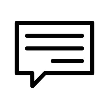 Beyaz arkaplan üzerindeki vektör e- posta düz simgesi