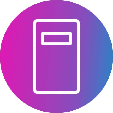 Vektör polis kalkanı simgesi