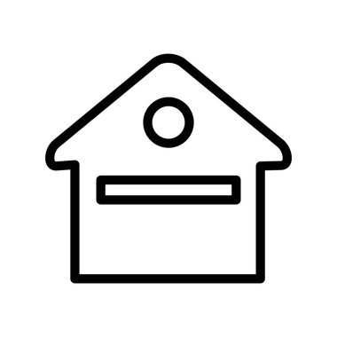 vektör eksi ev simgesi 