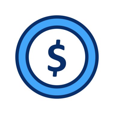 para simgesi beyaz arkaplanda izole edilmiş düz stil