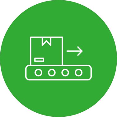 Kamyon vektör simgesi. Teslimat. lojistik sembol