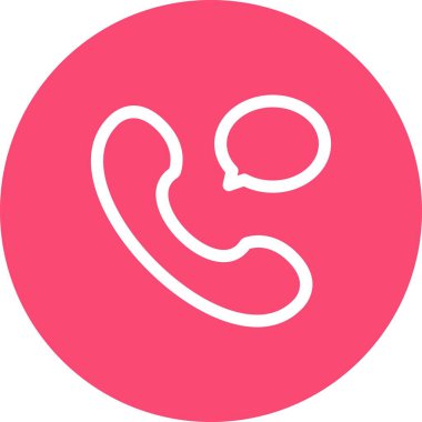 vektör Sohbet simgesi ara 