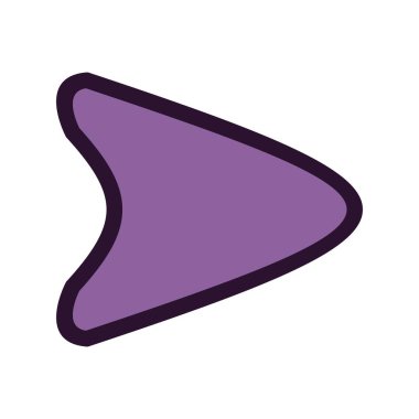 vektör Sağ Ok simgesi 