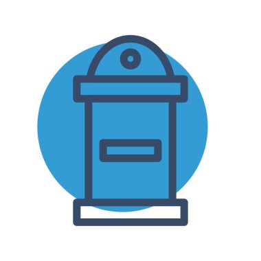 Vektör posta kutusu simgesi 