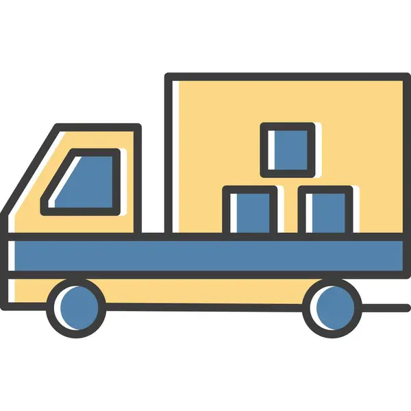 Delivery Truck 아이콘 — 스톡 벡터