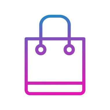  Vektör alışveriş torbası simgesi 