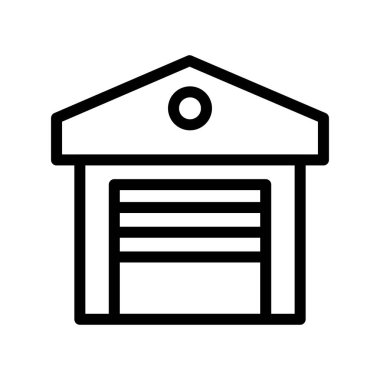 ev simgesi vektör illüstrasyonu