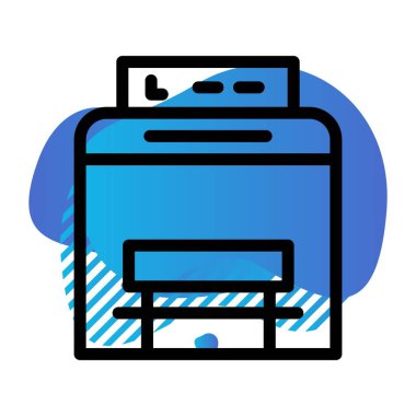 vektör Otobüs Durdurma simgesi 