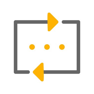 vektör Masaj simgesini sıfırla 