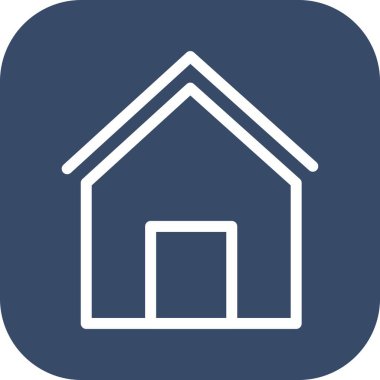 Ev simgesi, vektör illüstrasyonu