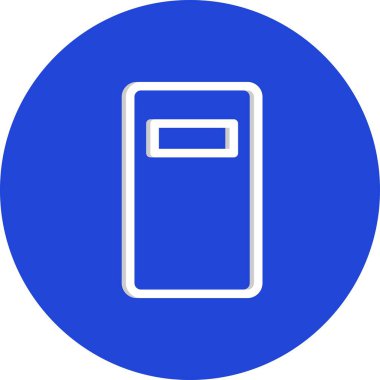 Vektör polis kalkanı simgesi