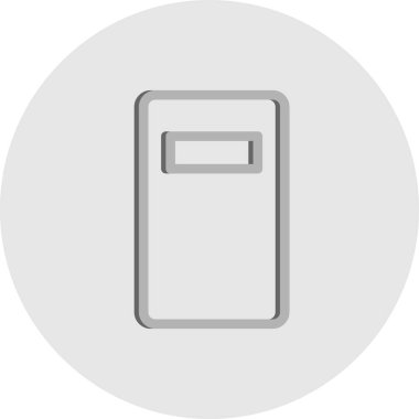 Vektör polis kalkanı simgesi