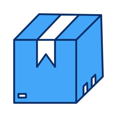 karton kutu vektör illüstrasyonuName