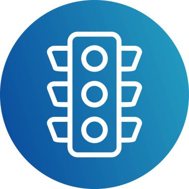 vektör trafik sinyal simgesi 