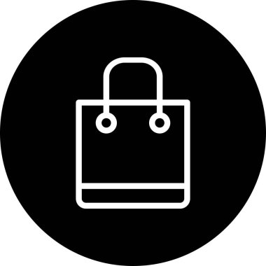  Vektör alışveriş torbası simgesi 