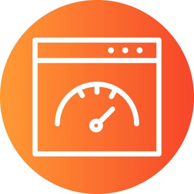 seo modern simgesinin vektör illüstrasyonu