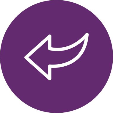  Vektör Sol Yol simgesi 