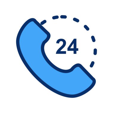 vektör telefon hizmeti simgesi 