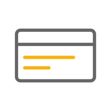 vektör kredi kartı simgesi 