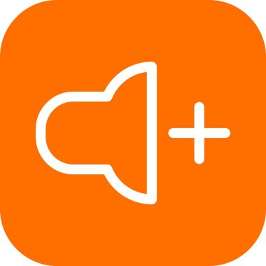 Beyaz arkaplanda düz simge göster