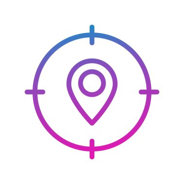 seo modern simgesinin vektör illüstrasyonu