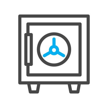 güvenli simge vektör illüstrasyonu