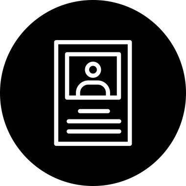 İş ve finans simgesinin vektör illüstrasyonu