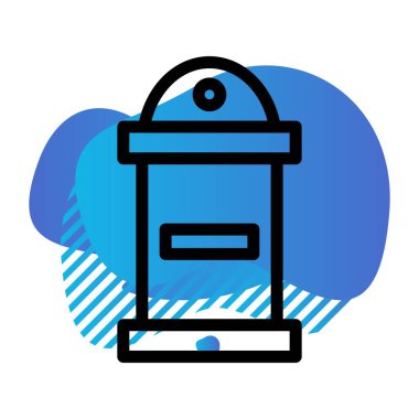 Vektör posta kutusu simgesi 