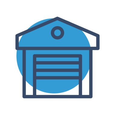 ev simgesi vektör illüstrasyonu