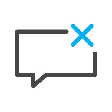 Posta Gönderilmeyen vektör simgesi 