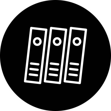 İş ve finans simgesinin vektör illüstrasyonu