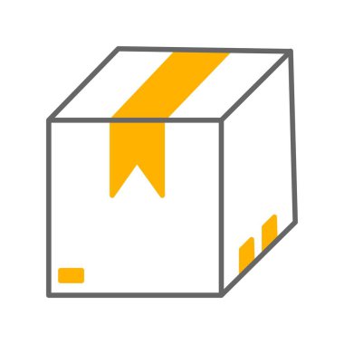 karton kutu vektör illüstrasyonuName