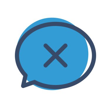 Beyaz arkaplanda düz simge gönderme