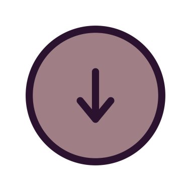 Beyaz arkaplanda düz simge indir