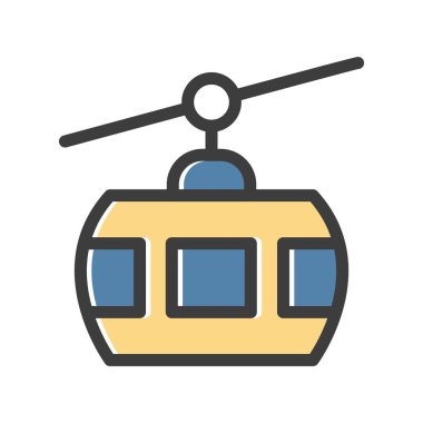 tren hattı vektör simgesi