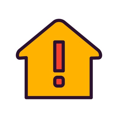 Modern b 'nin vektör illüstrasyonu simge eksikliği uyarısı