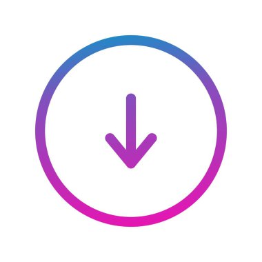 Beyaz arkaplanda düz simge indir