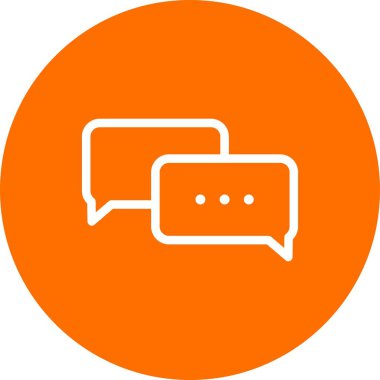 vektör baloncukları sohbet simgesi 