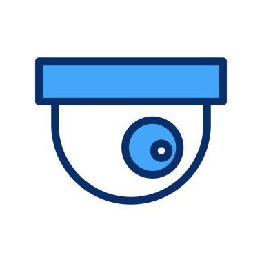 video kamera simgesi, vektör illüstrasyonu