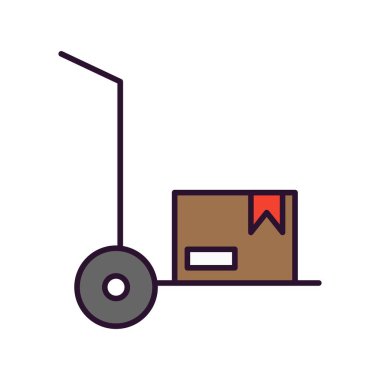 dağıtım kamyonu çizimi