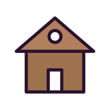 Ev ikonu. düz dizayn biçimi 10